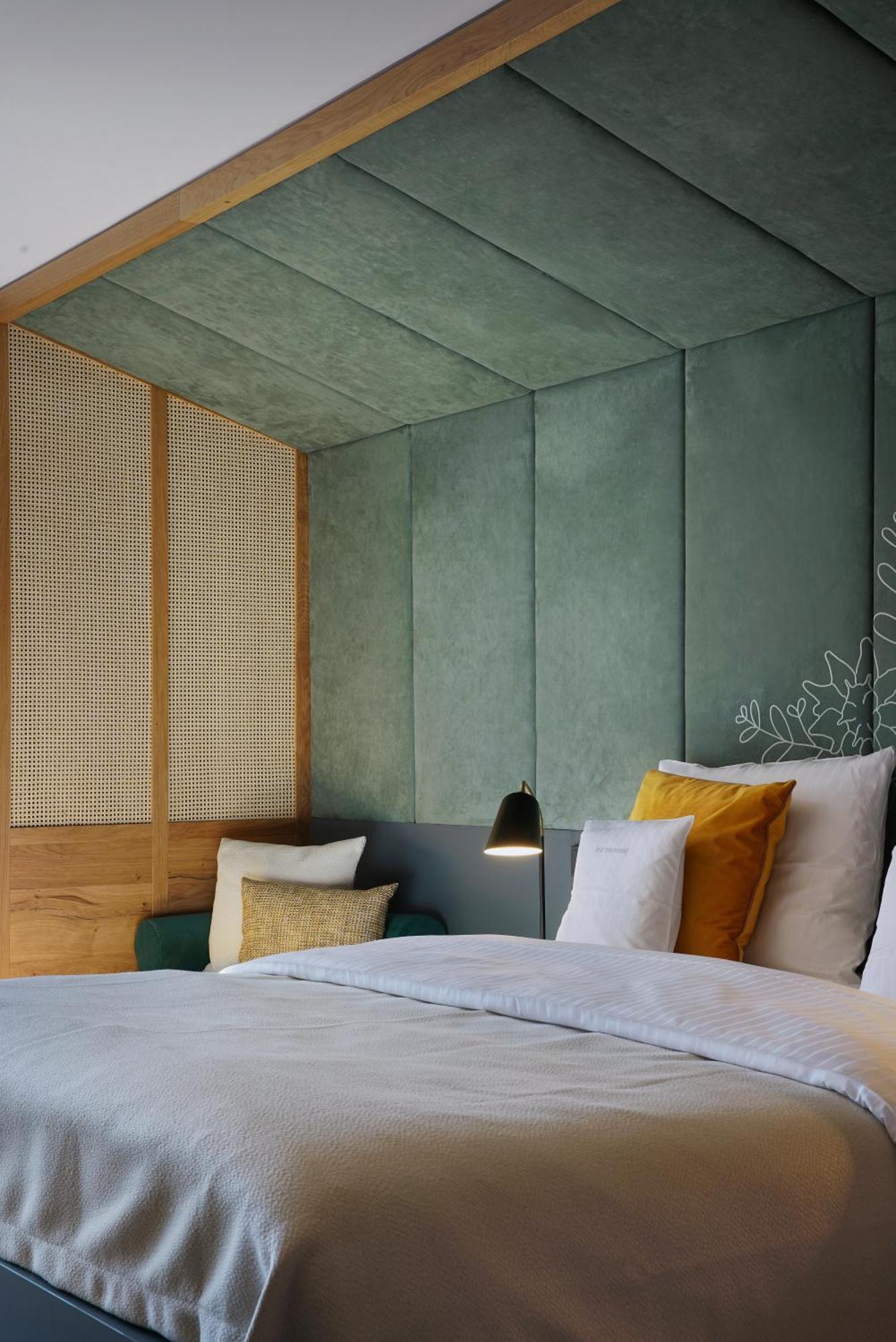فندق داس تيغرنسي المظهر الخارجي الصورة A bedroom at the hotel